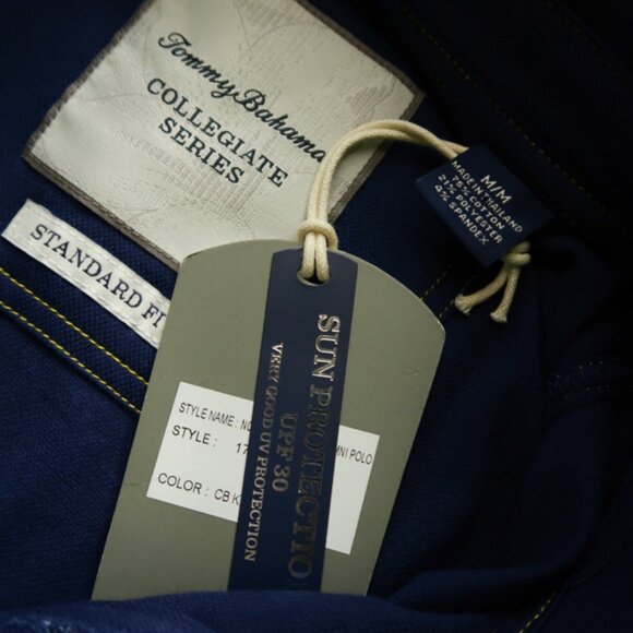 Cal Bears Tommy Bahama Kingdom Blue Clubhouse Alumni Polo (M) NEW!!! 🏈 - Picture 10 of 10